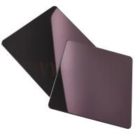 AISI Rose Gold 5x10 a laminé à froid 201 la tôle inoxydable de miroir de la plaque d'acier 8k