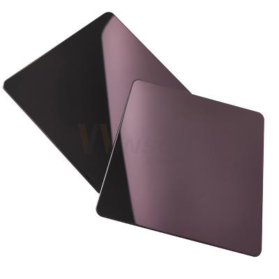 AISI Rose Gold 5x10 Cold Rolled 201 Stainless Steel Plate 8k Mirror Sheet Metal