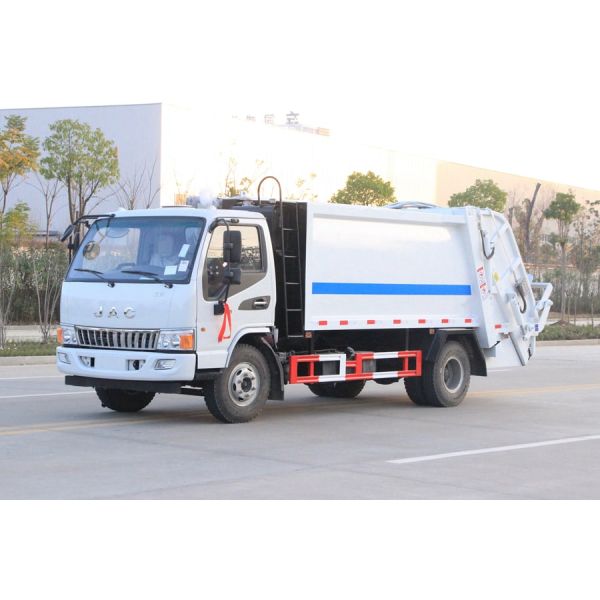 Small JAC Large Compressed Garbage Truck Hydraulic Cylinder Compression Garbage Truck