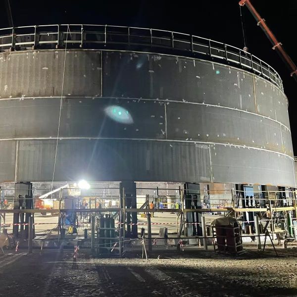 Glass-Lined Vessel Lifting 15t Bolted Electric Lead Screw 