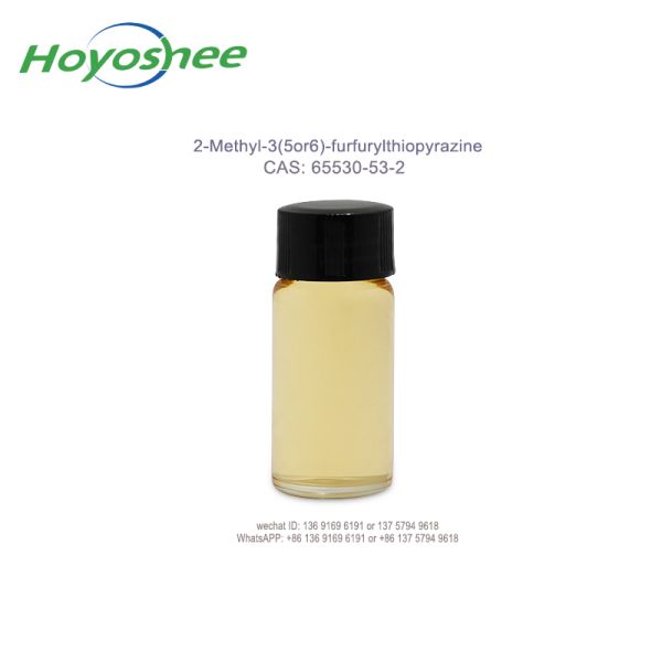 2-METHYL-3(5/6)(FURFURYLTHIO) PYRAZINE CAS 65530-53-2 Heterocyclic Compounds C₁₀H₁₀N₂OS to Enhance the Roast note in both Natural and Artificial Coffee Formulations
