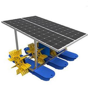 Farming Fishing Solar Paddle Wheel Aerator 0.75KW Portable Pond Air Diffuser