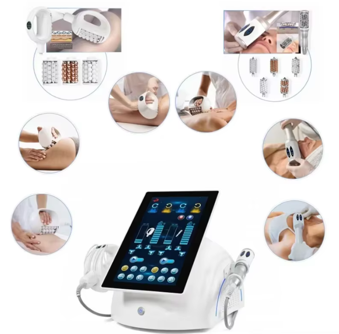 360 Therapy Cellulite Inner Roller Machine Microvibration 15.6inch Touch Screen