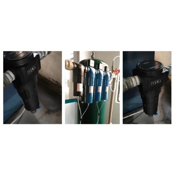 1.0Mpa Aluminum Alloy Air Moisture Separator with 15 Years Housing Life