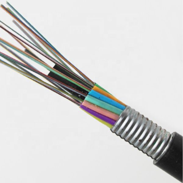 288 Cores Single Mode G652D GYTA Cable  Aluminum Armoured