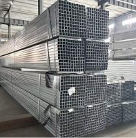 Q235 Tubos galvanizados de caixa de espessura de 38 mm com técnica ERW