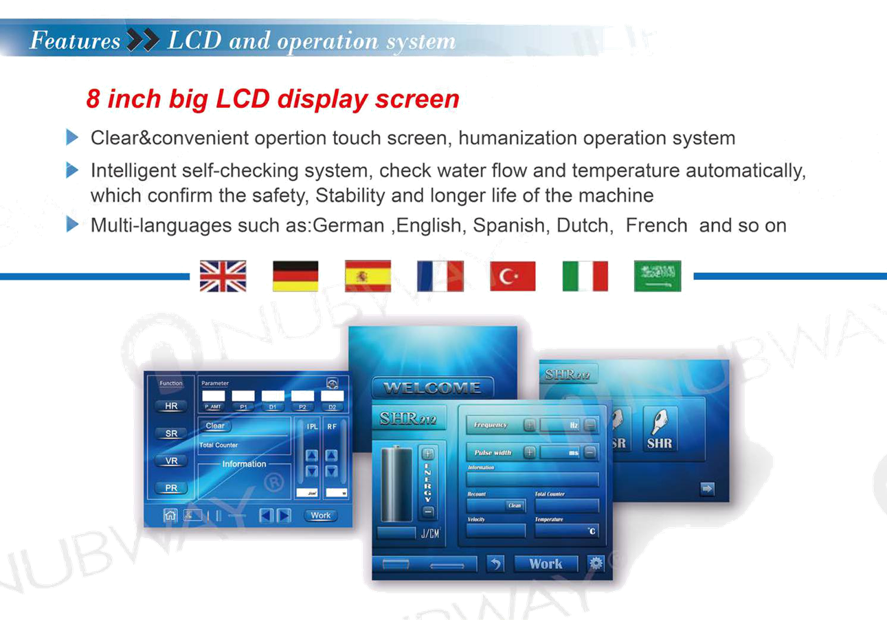 Low Price! 2017 intense pulsed light IPL SHR Laser SHR hair removal equipment&machine