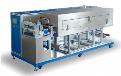 Máquina de revestimento por transferência de três rolos de bateria de lítio