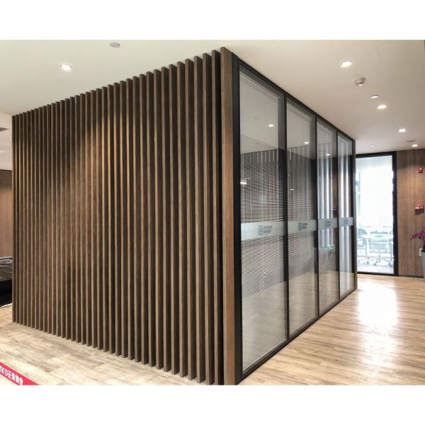 Vertical Aluminum Alloy Square Tube Office Living Room Aluminum Square Tubing