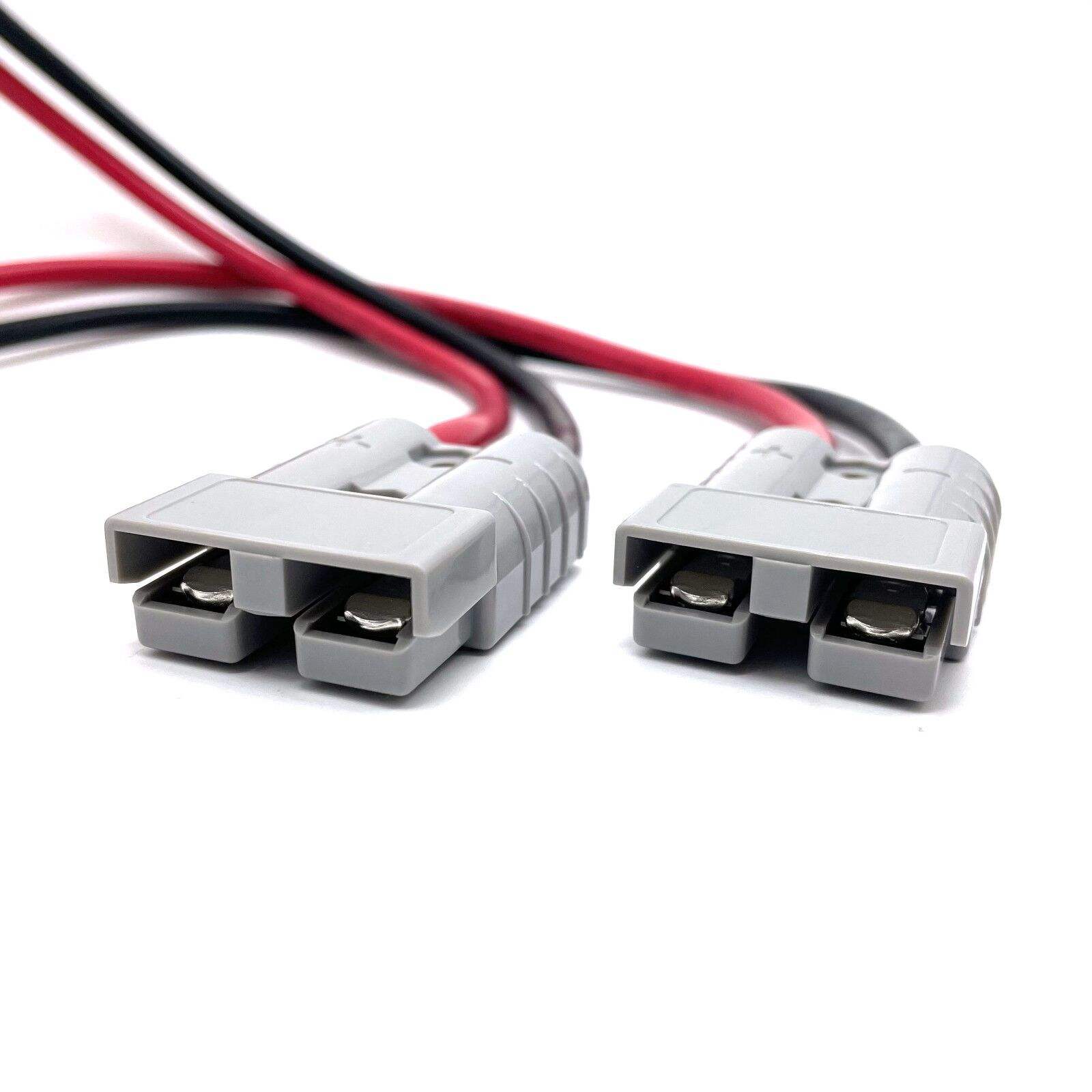 50A Grey Power Style Plug Extension Lead – 1.5M Heavy-Duty Battery Cable