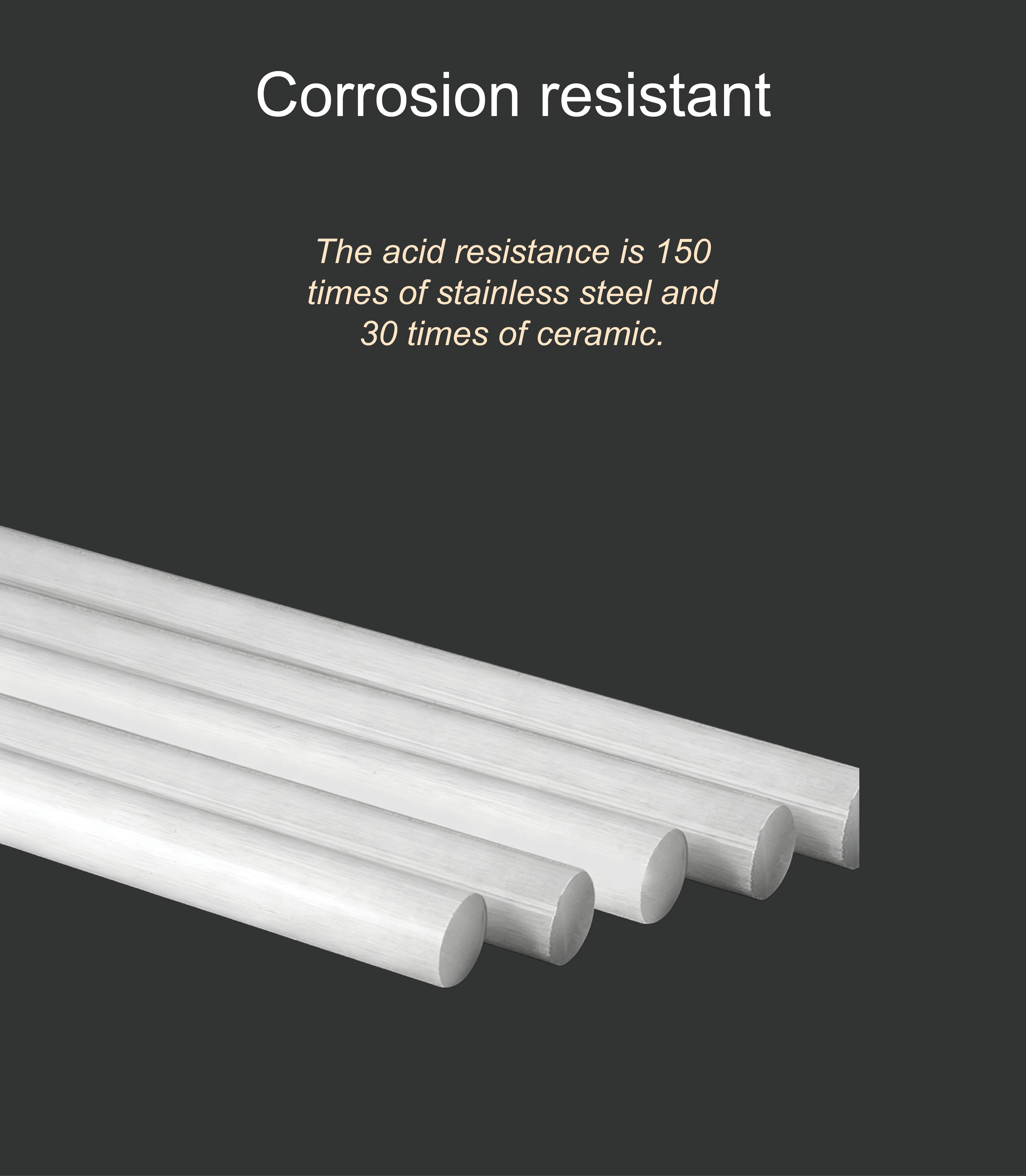 Milky Quartz Stirring Rod