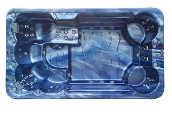 Standard, 2 sets 5'' color-changing LED lighting whirlpool massage backyard hot tub