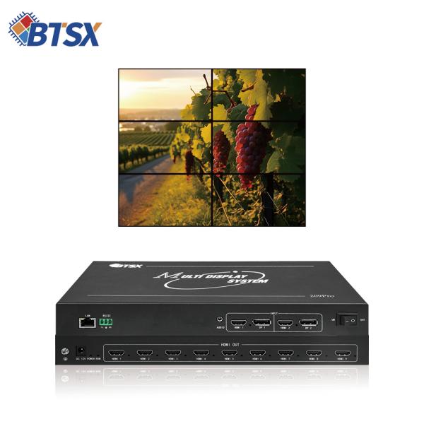 Solução Premium de Display Multi-Screen com HDCP 2.2 e controlador de parede de vídeo 4k de conectividade versátil