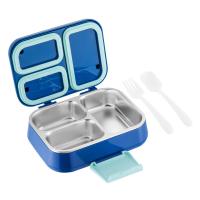 Contenant alimentaire Entreposage et transport Boîte à lunch en acier inoxydable 1050ML avec caractéristique anti-fuite