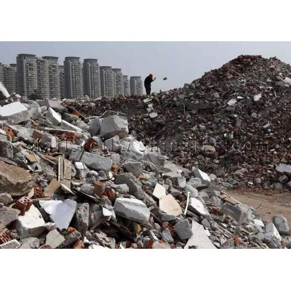 Завод конструкции материалов подрыванием 600TPH ненужный задавливая