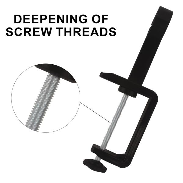 V Slot Workbench Jewelers Bench Clamp 2.35mm Handle Diameter