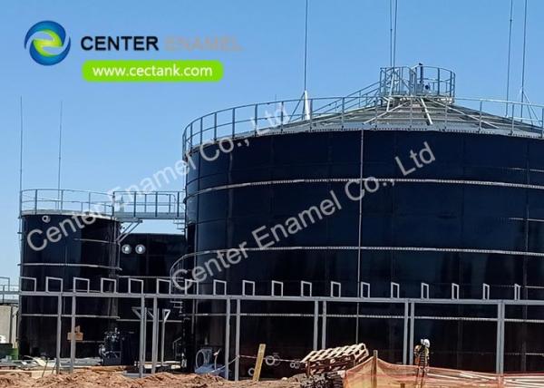 Silos secos de aço revestidos de vidro, conformes com a norma AWWA D103-09 da OSHA