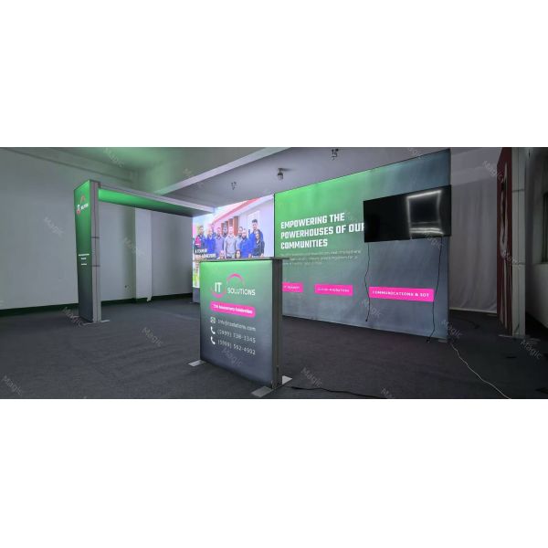 10x20ft SEG Light Box Backlit Expo Booth Exhibition Tradeshow Booth Display