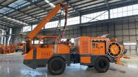 ロボット ショットコンクリート 機械 45kW 空気圧縮機 カミングス エンジン 11t 建設用重量