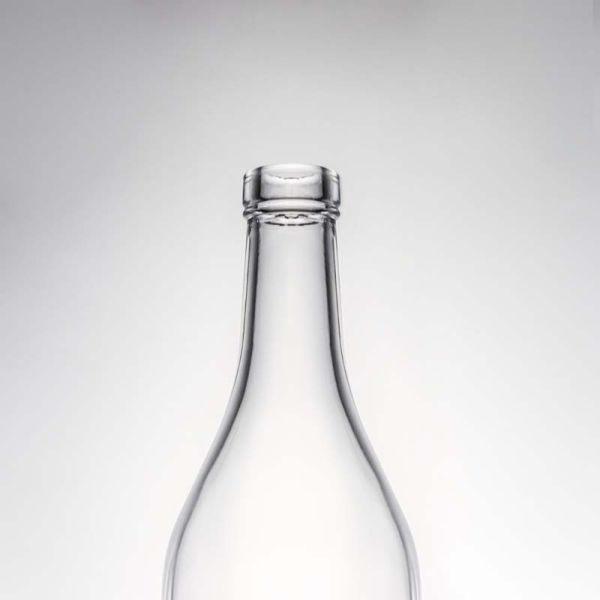 Круглое стеклянное бутылочко 500 мл 750 мл водка виски джин спирт бутылка с пробкой