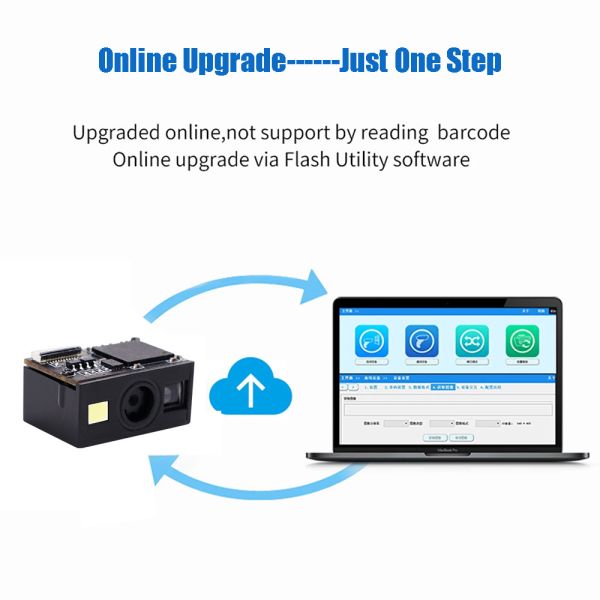 Embedded Barcode Scanner Module CMOS High Performance PDF417 2D Scan Engine