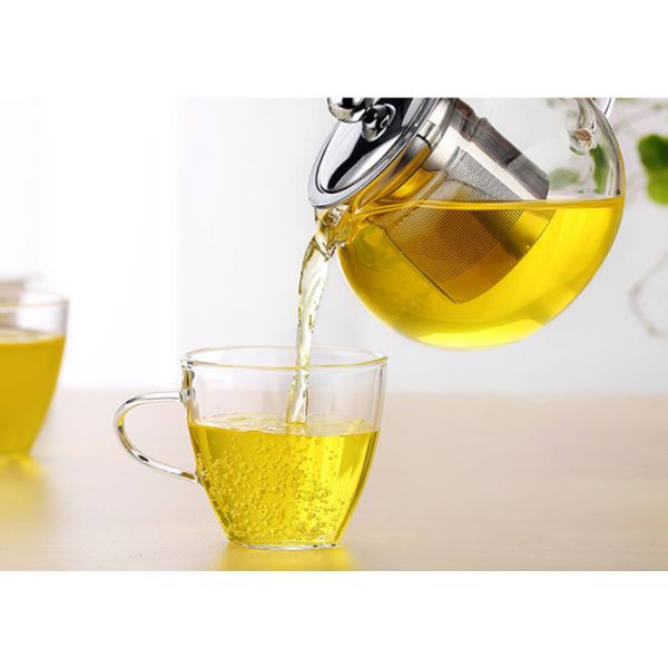 Чайник термостойкого стекла кофе Pyrex, чайник боросиликатного стекла