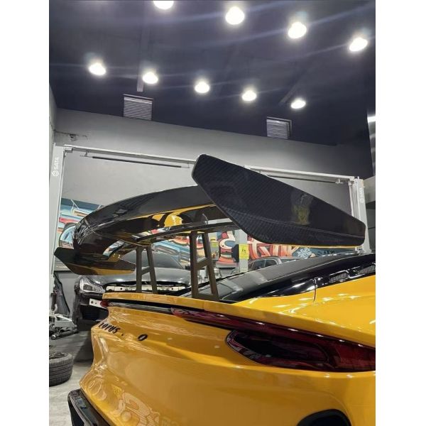 R Style Lotus Emira Body Kit Carbon Fiber Spoiler Diffuser Wing