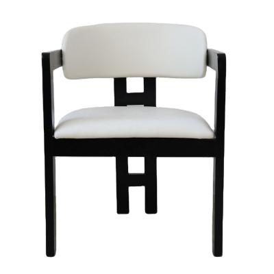 Custom Luxury Restaurant Furniture Fabric Upholstery Solid Wood Dining Room Chairs for Personalized Dining
