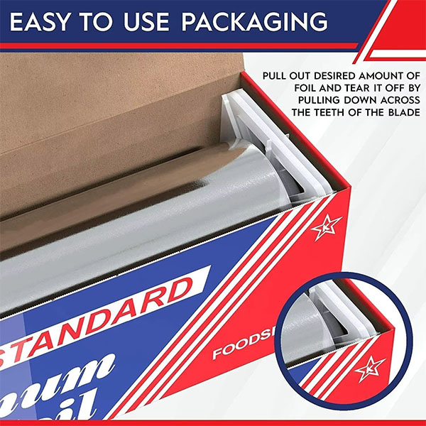 Folie de service alimentaire de qualité commerciale de 1000 pieds, enveloppe en papier non adhésif pour les restaurateurs