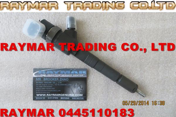 BOSCH common rail injector 0445110183 for FIAT 55197124, 55197875, FORD 9S51-9F593-BA