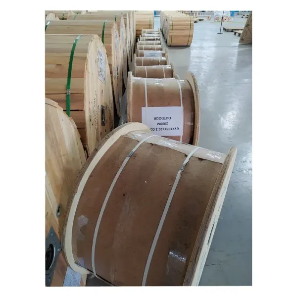 Outdoor Optical Fiber Cable Adss All Dielectric Self Supporting External Fibre Cable