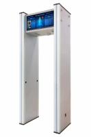 Porte de sécurité IP55 pour détecteur de métaux étanche avec 13 zones pour l'utilisation à l'aéroport