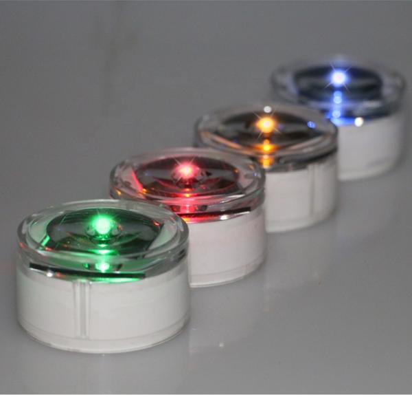 Diodo emissor de luz solar brilhante impermeável plástico da decoração da luz do jardim IP67 do PC