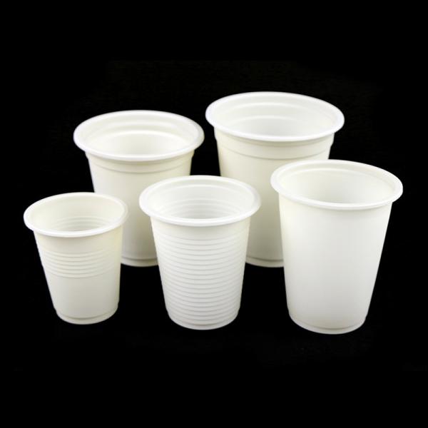 Environmentally Friendly Corn Starch Plastic Cups for Hot and Cold Beverages