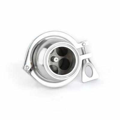 Fittings de tubos de aço inoxidável 304 não recuperáveis Tri Clamp Check Valve General