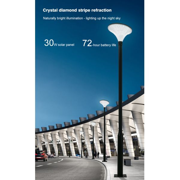 Garden Lamp With Remote Control Dimmable Brightness Feature