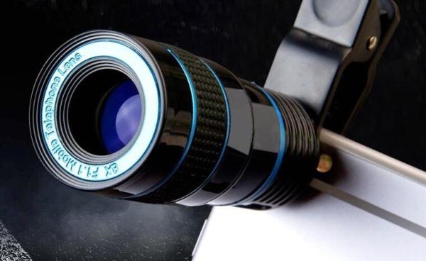 High Clarity Mobile Phone Telephoto Lens 18x Large View Easy Operation