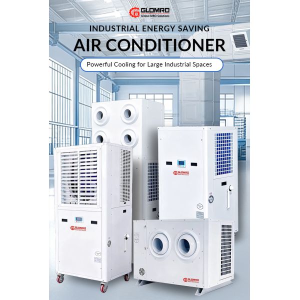 5HP 7HP Wall-mounted Jet Type Evaporative Cooling Energy-Saving Air Conditioner High Cooling Capacity System for Factory