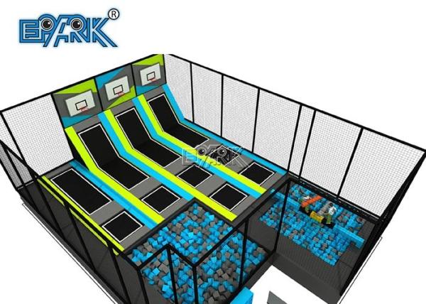 Indoor Playground Equipment Children Zone Indoor Trampoline Park For Sale