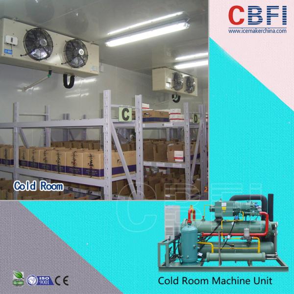 Sala fria do congelador fácil da instalação/sala fria do marisco com porta deslizante/porta de balanço