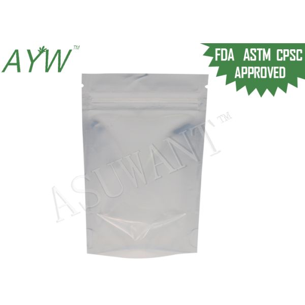 Top Zipper Marijuana Smell Proof Bags stand up Single Side Foil Energy Power bag