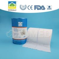 Algodão branco rolado Gauze Bandage, gaze de embalagem da ferida do toque macio