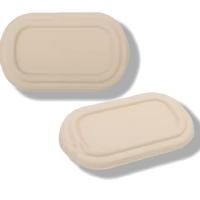 Produits alimentaires sûrs 850 ml boîte à lunch en pâte compostable