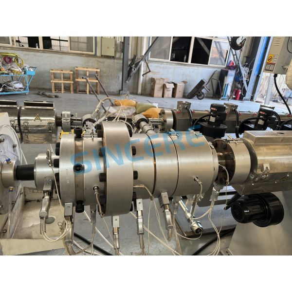 High Speed Plastic PP PE Pipe Making Machine for Water and Gas Supply
