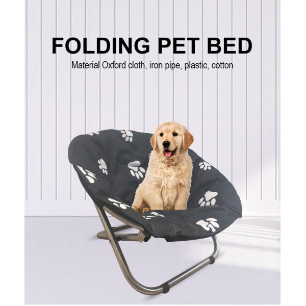 53x53x36cm повышенный круг ткани Оксфорда кровати любимца прямоугольника складной