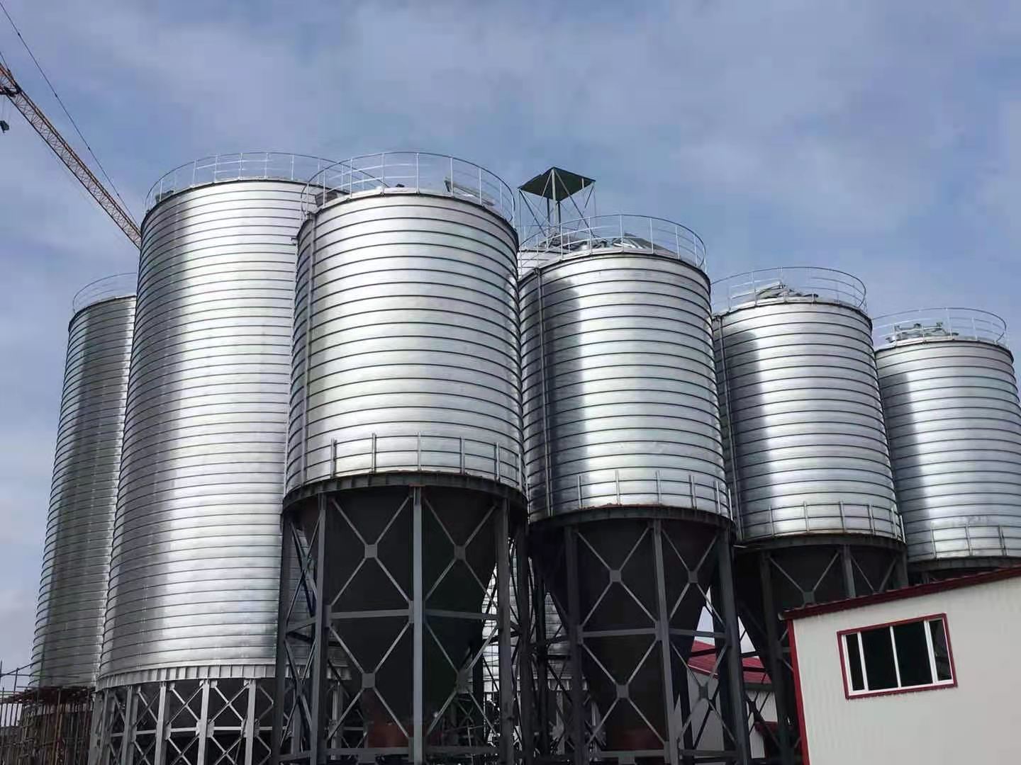 Spiral Steel Storage Silo for Coal Ash, Grain and Cement