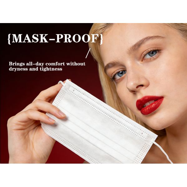 Transfer Proof Lipstick 24H Long Lasting Waterproof Matte Lipstick Makeup Cosmetics