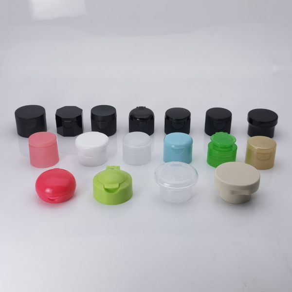 24/410 Plastic Flip Top Cap For Daily Necessities Cosmetic Bottle