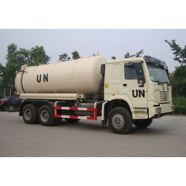 油圧制御システムが付いているポンプを搭載する 6×4 ドライブの種類下水の吸引のトラック