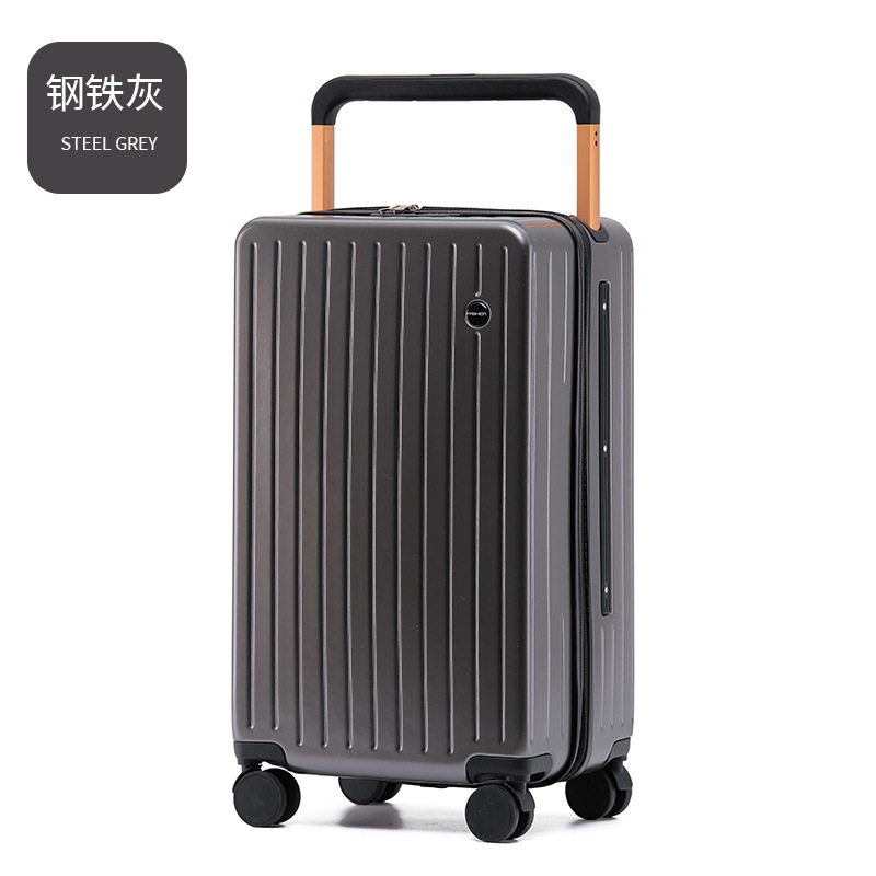 ABS hard shell Large capacity wide trolley suitcase for women 26 inches men's password box trolley case universal wheel suitcase suitcase